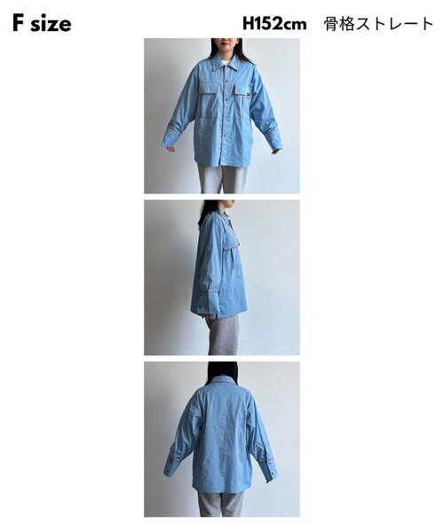 「CPCM」 長袖シャツ FREE ブルー レディース_画像2