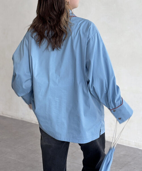 「CPCM」 長袖シャツ FREE ブルー レディース_画像8