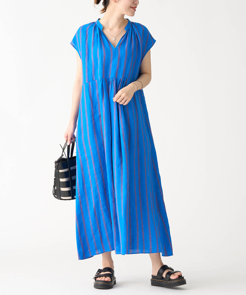 「JOURNAL STANDARD」 ノースリーブワンピース 38 ピンク レディース_画像2