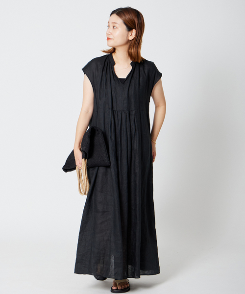 「JOURNAL STANDARD」 ノースリーブワンピース 38 ピンク レディース_画像3