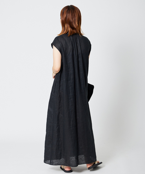 「JOURNAL STANDARD」 ノースリーブワンピース 38 ピンク レディース_画像4