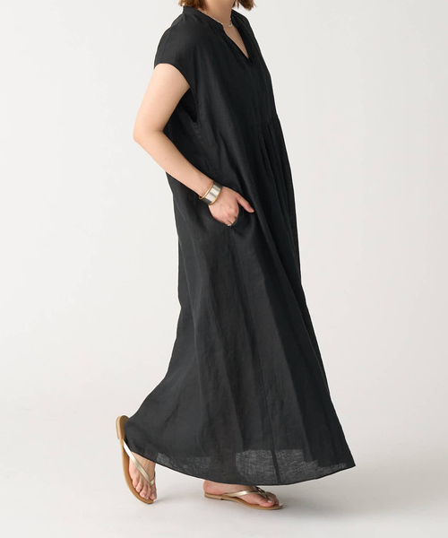 「JOURNAL STANDARD」 ノースリーブワンピース 38 ピンク レディース_画像6