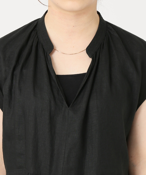 「JOURNAL STANDARD」 ノースリーブワンピース 38 ピンク レディース_画像7