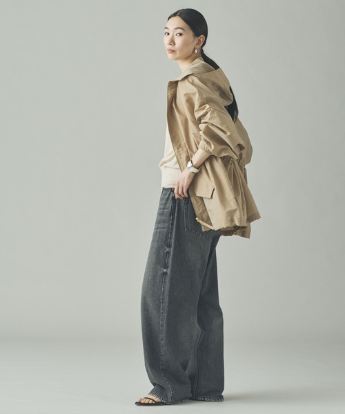 未使用級✨24SS✨カレンソロジー ナイロンラミーブルゾン ジャケット ブラック Curensology（カレンソロジー）の「Curensology(カレンソロジー