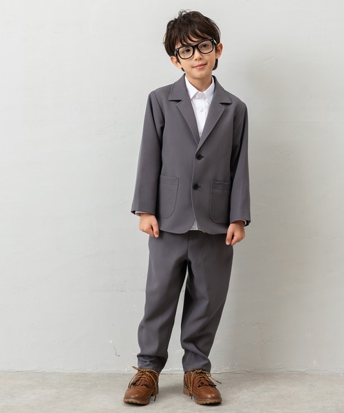 【BREEZE】120cmキッズフォーマル☆ジャケット・シャツ・パンツ・ネクタイ BTZ TOKYO フォーマル 発表会 卒園式 入学式 「4点セットスーツ