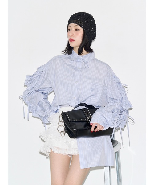 jouetie♡50's ポップブラウス 新品 定価8.560円 jouetie（ジュエティ）の「50'sポップブラウス（シャツ/ブラウス