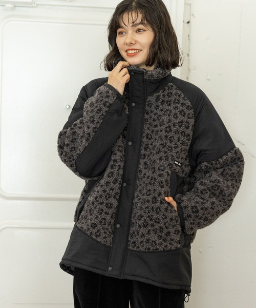 niko and…（ニコアンド） 中綿ブルゾン MEDIUM ホワイト レディース