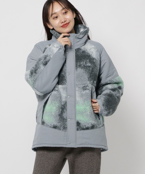 niko and…（ニコアンド） 中綿ブルゾン MEDIUM ホワイト レディース