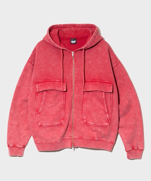 SCREEN STARS（スクリーンスターズ） パーカー CHEMICAL WASH ZIP