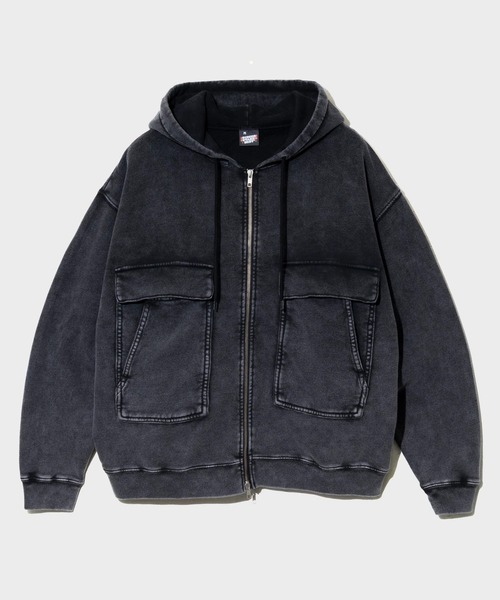 SCREEN STARS（スクリーンスターズ） パーカー CHEMICAL WASH ZIP
