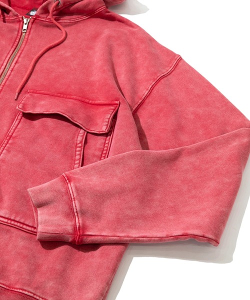 SCREEN STARS（スクリーンスターズ） パーカー CHEMICAL WASH ZIP