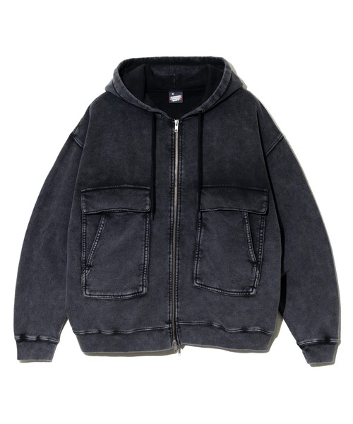 SCREEN STARS（スクリーンスターズ） パーカー CHEMICAL WASH ZIP