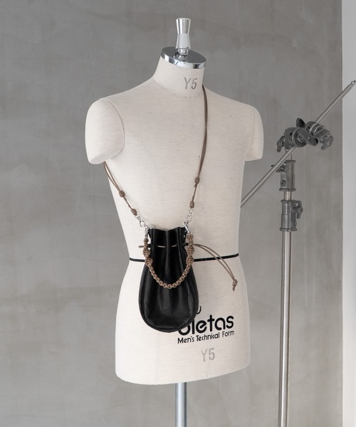 SENTI（センティ） ショルダーバッグ Dyneema Leather MEDICINE BAG M+