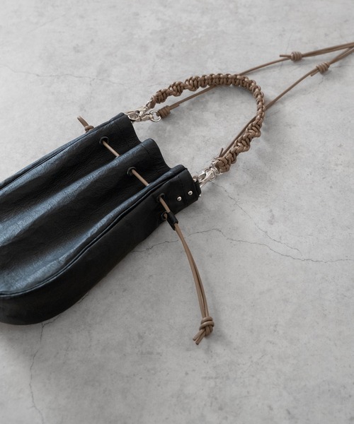 SENTI（センティ） ショルダーバッグ Dyneema Leather MEDICINE BAG M+