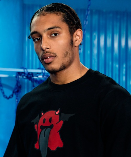 「GRAF&WU」 半袖Tシャツ L ホワイト メンズ_画像3