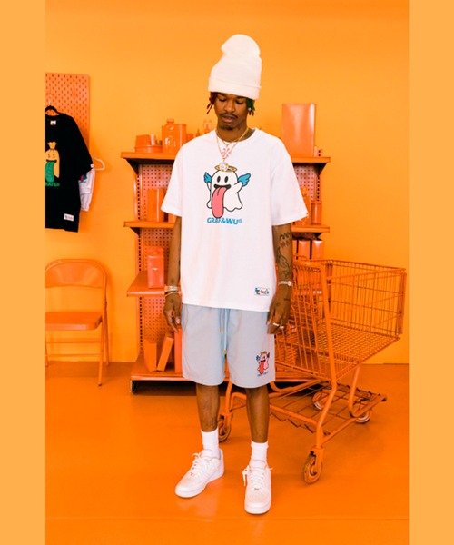 「GRAF&WU」 半袖Tシャツ L ホワイト メンズ_画像5