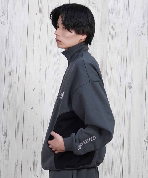 umbro（アンブロ） ジップアップパーカー M ブラック メンズ