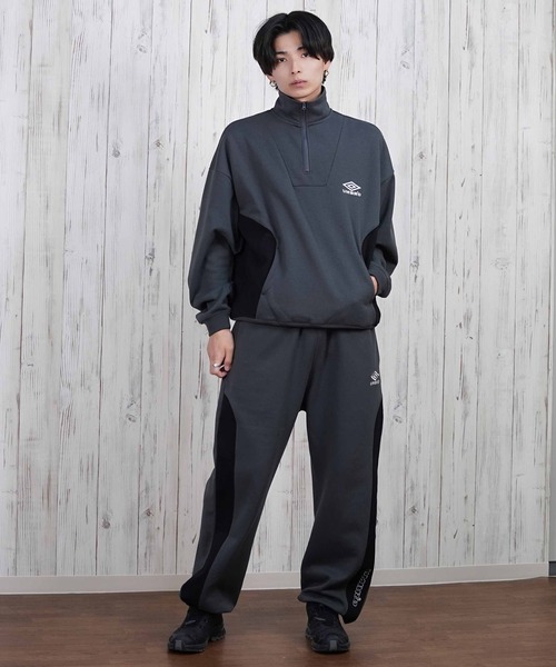 umbro（アンブロ） ジップアップパーカー M ブラック メンズ