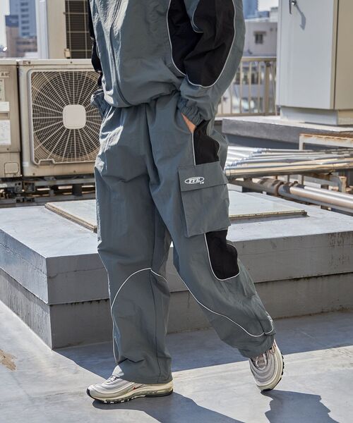 「FFEIN」 カーゴパンツ MEDIUM グレー メンズ_画像4