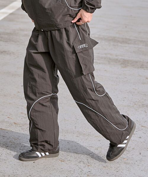 「FFEIN」 カーゴパンツ MEDIUM グレー メンズ_画像6