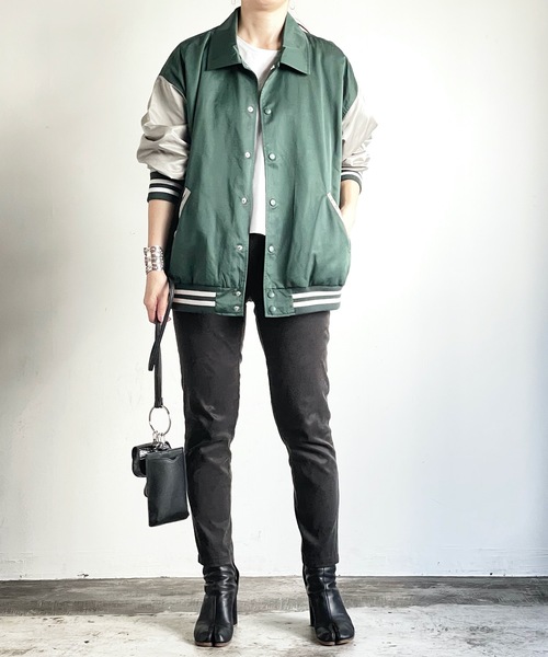 「COMMON WARE」 「HALHAM」ジャケット M グリーン レディース_画像5