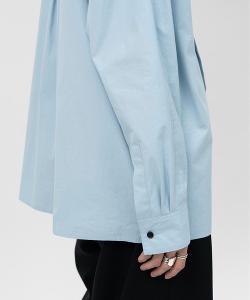 「LAPIIS」 長袖シャツ MEDIUM ネイビー メンズ_画像7