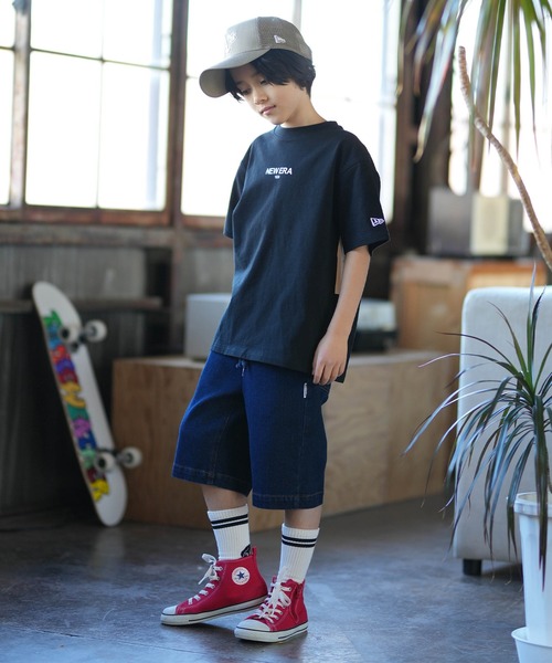 子供服男の子150㎝160㎝38点まとめ売り☆ニューエラ.DC.シップスなど NEW ERA（ニューエラ） tシャツ キッズ 半袖 バックプリント YTH SS CT