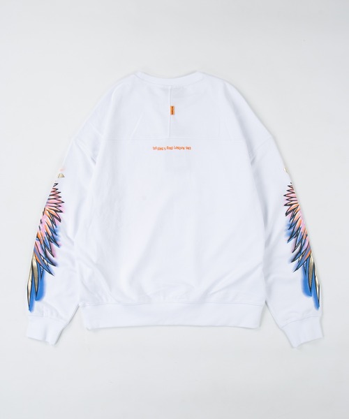 「BOY LONDON」 スウェットカットソー M ホワイト メンズ_画像2