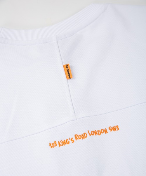 「BOY LONDON」 スウェットカットソー M ホワイト メンズ_画像6