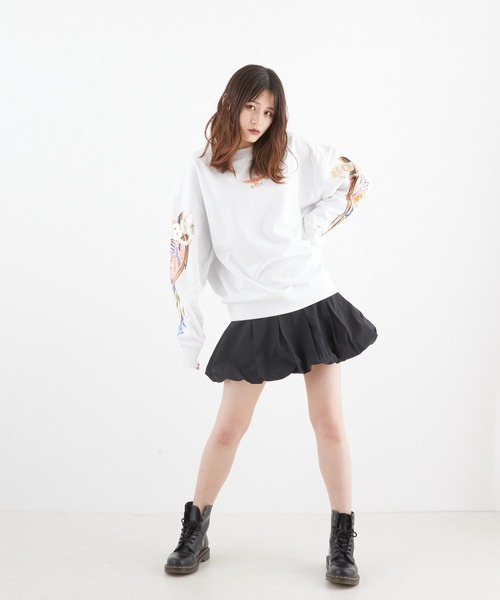 「BOY LONDON」 スウェットカットソー M ホワイト メンズ_画像9