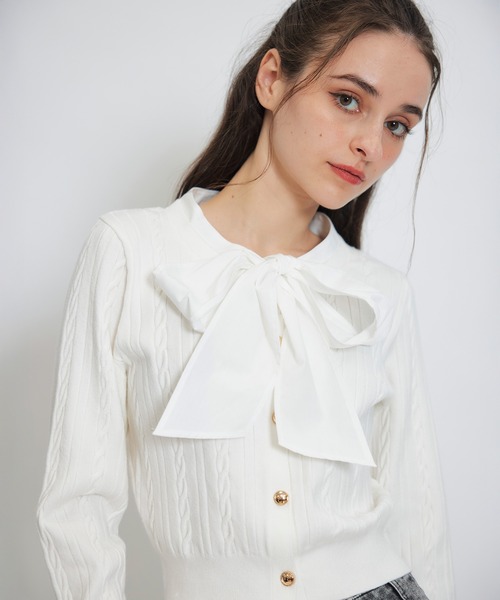 Rady　ニットトップス 白 white トップスTOP