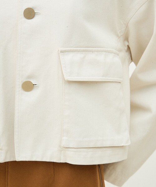 MACPHEE（マカフィー） ジャケット ノーカラージャケット ピグメント