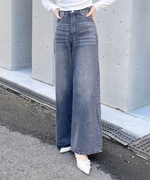 INGNI（イング） ジーンズ デニム デニムパンツ グリッターラメデニム