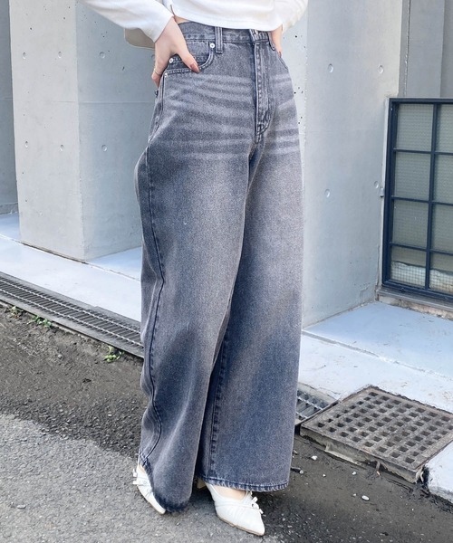 INGNI（イング） ジーンズ デニム デニムパンツ グリッターラメデニム