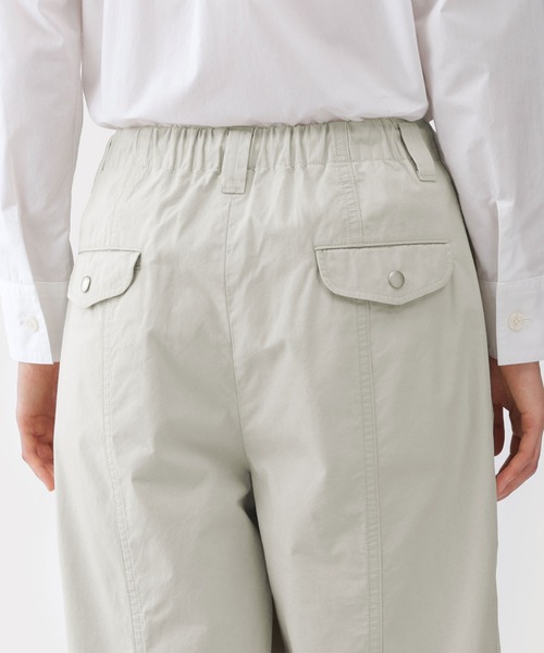 MUJI Labo パンツ 「MUJI Labo」婦人 コットン ライトキャンバス