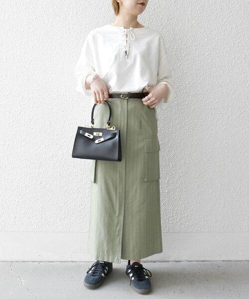 「SHIPS any」 長袖カットソー ONE SIZE ブルー レディース_画像2