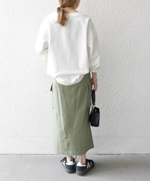 「SHIPS any」 長袖カットソー ONE SIZE ブルー レディース_画像3