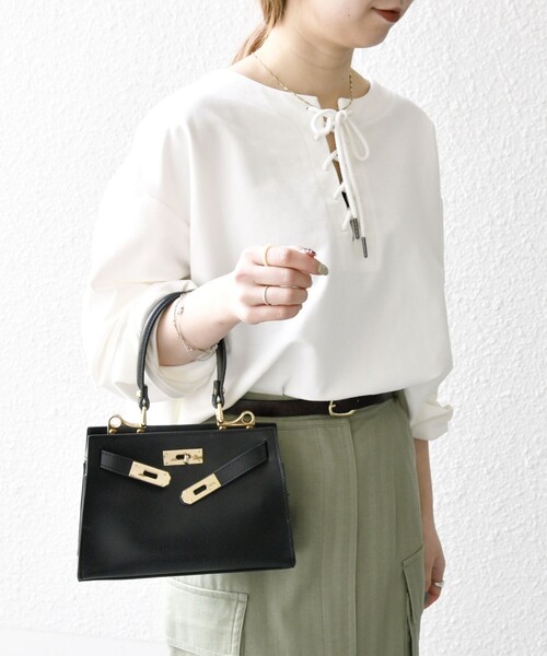 「SHIPS any」 長袖カットソー ONE SIZE ブルー レディース_画像8