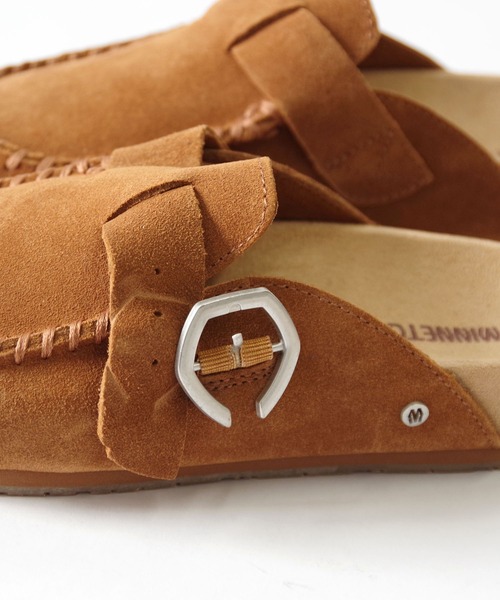 Minnetonka（ミネトンカ） スリッポン / クロッグシューズ BUCKLE CLOG