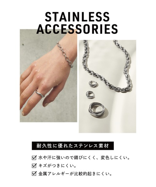 「GOLDY」 リング FREE シルバー レディース_画像6