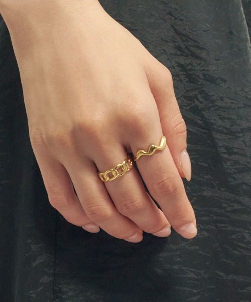 「GOLDY」 リング FREE シルバー レディース_画像7