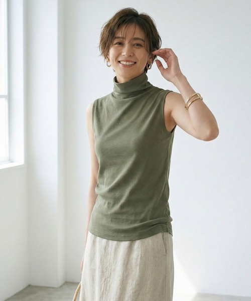 Belta attrice（ベルタアトリーチェ） タンクトップ ノースリーブ 「LL