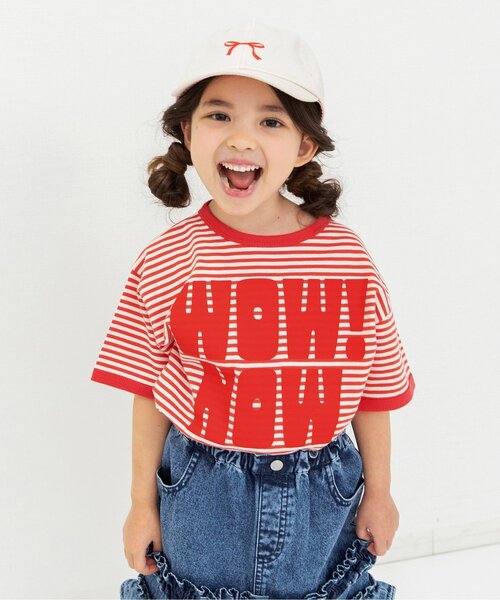 BREEZE（ブリーズ） tシャツ 「リンク」リンガー配色3柄ロゴTシャツ