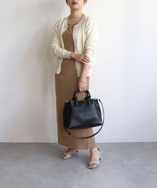 「MIAN 」 2WAYバッグ FREE ボルドー レディース_画像4