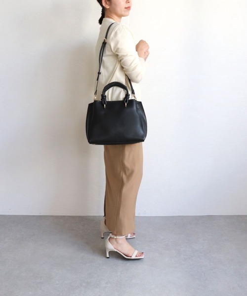 「MIAN 」 2WAYバッグ FREE ボルドー レディース_画像5