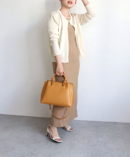 「MIAN 」 2WAYバッグ FREE ボルドー レディース_画像8