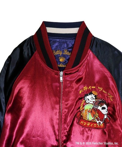 BETTY BOOP（ベティ ブープ） スカジャン BETTY BOOP×PANDIESTA OIRAN
