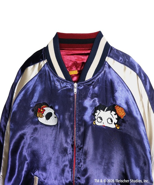 BETTY BOOP（ベティ ブープ） スカジャン BETTY BOOP×PANDIESTA OIRAN