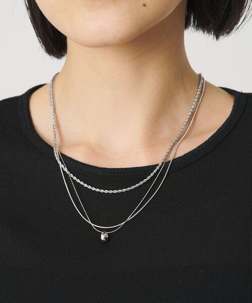 BEAUTY＆YOUTH UNITED ARROWS ネックレス メタルトップ ミックス