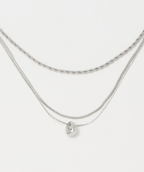 BEAUTY＆YOUTH UNITED ARROWS ネックレス メタルトップ ミックス